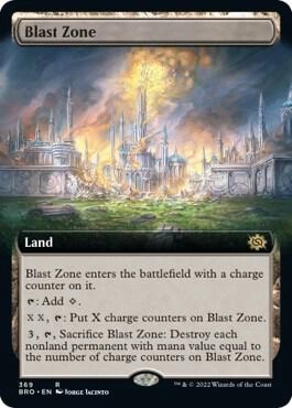 Blast Zone (Extended Art) Foil