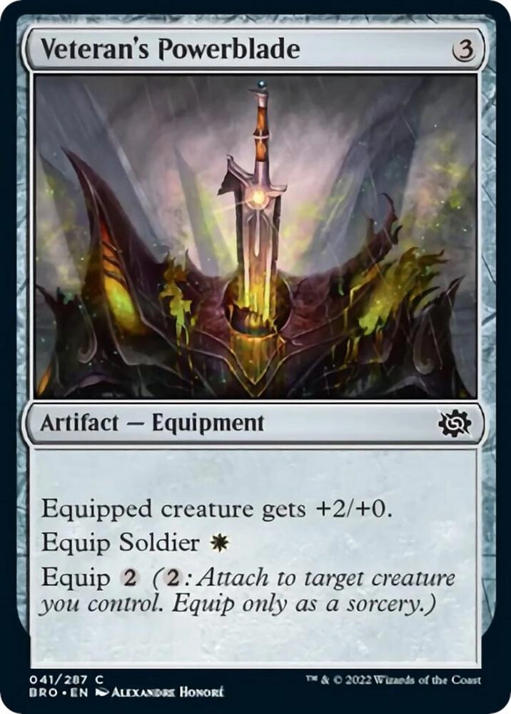 Veteran's Powerblade Foil