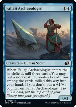 Fallaji Archaeologist Foil
