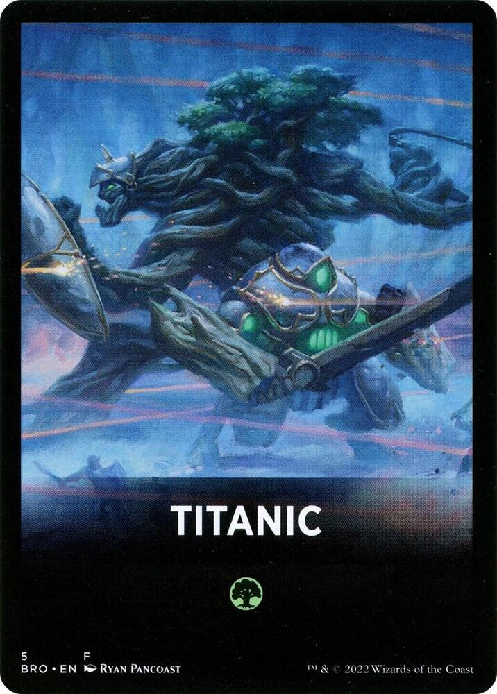 Titanic Theme Card