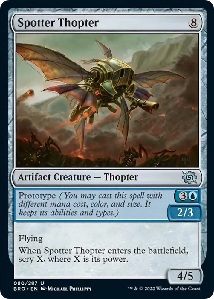 Spotter Thopter Foil