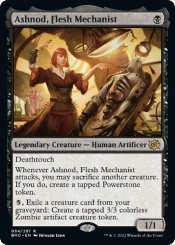 Ashnod, Flesh Mechanist Foil