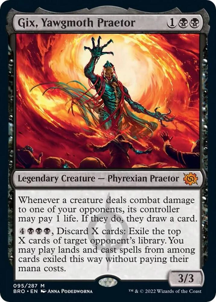 Gix, Yawgmoth Praetor Foil