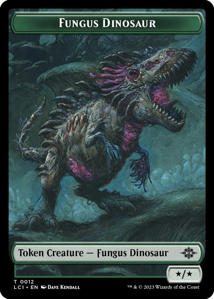 Fungus Dinosaur // Spirit Double-Sided Token Foil