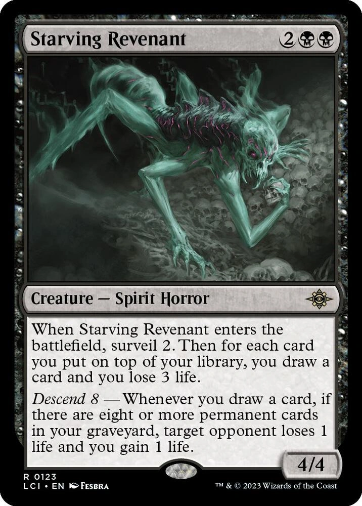 Starving Revenant Foil