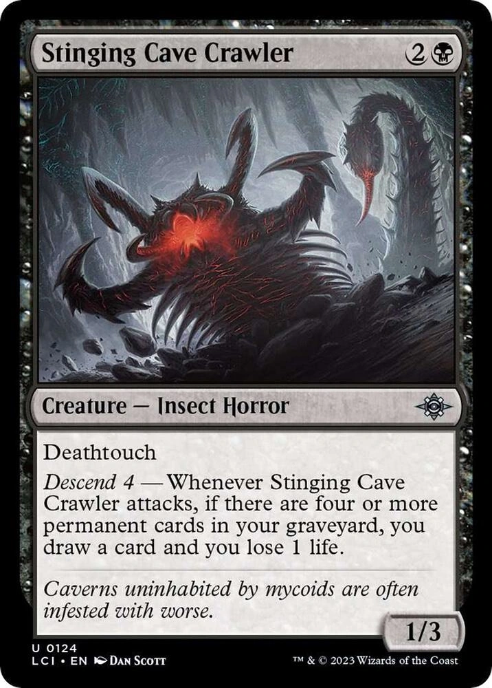 Stinging Cave Crawler Foil