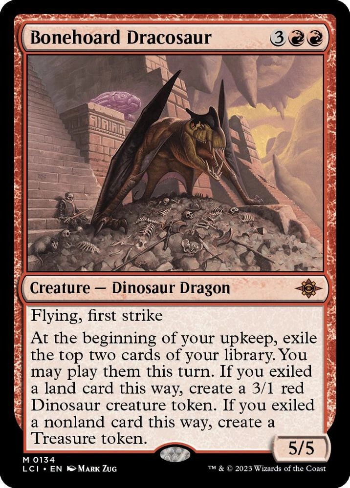 Bonehoard Dracosaur Foil