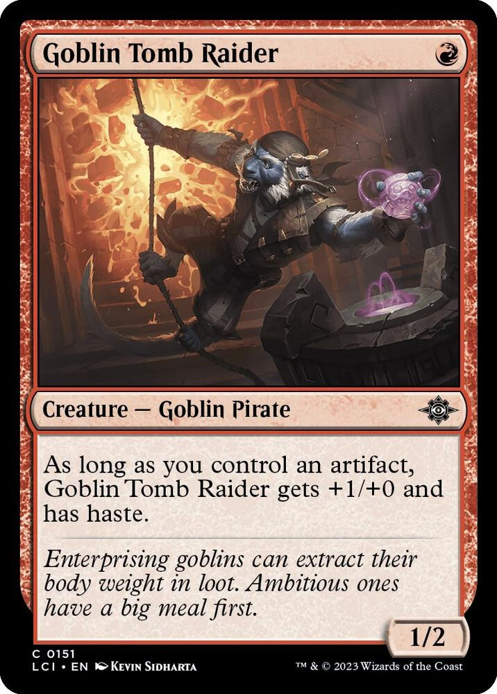 Goblin Tomb Raider Foil