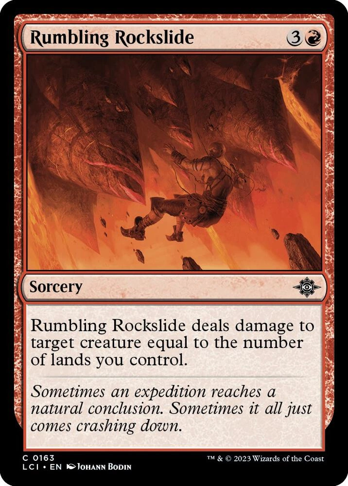 Rumbling Rockslide Foil