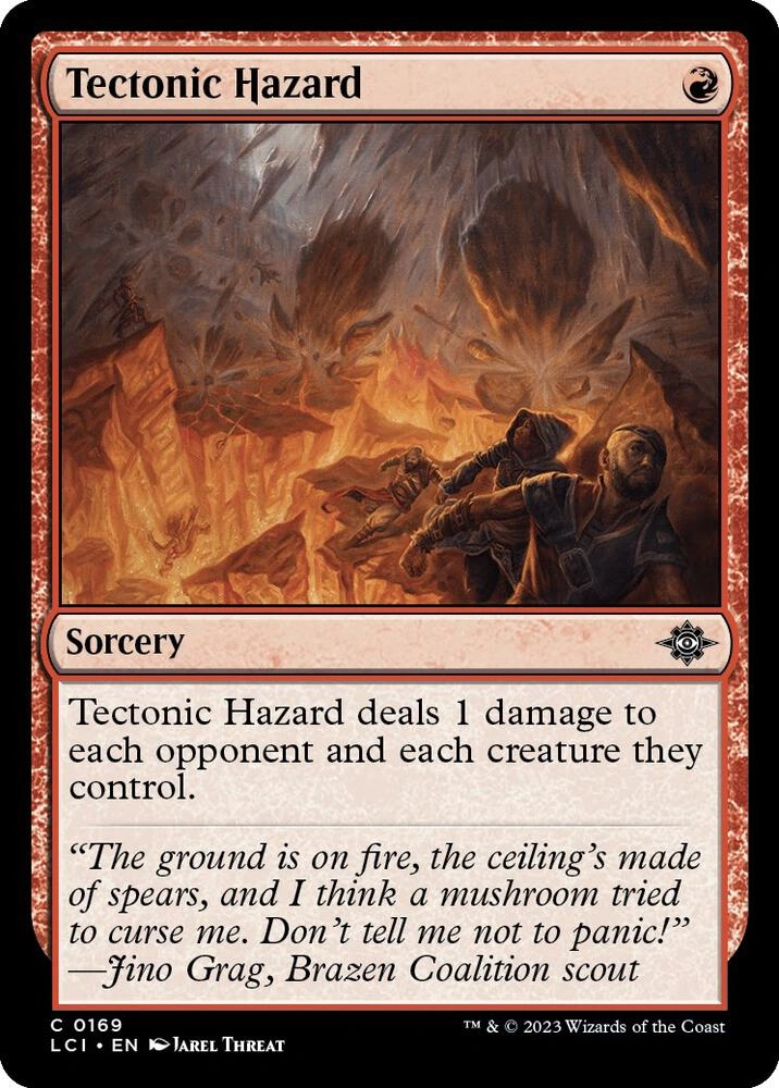 Tectonic Hazard Foil