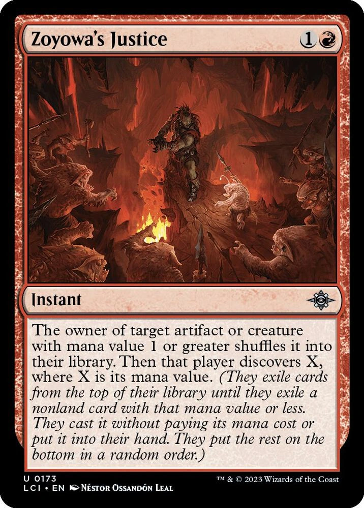 Zoyowa's Justice Foil