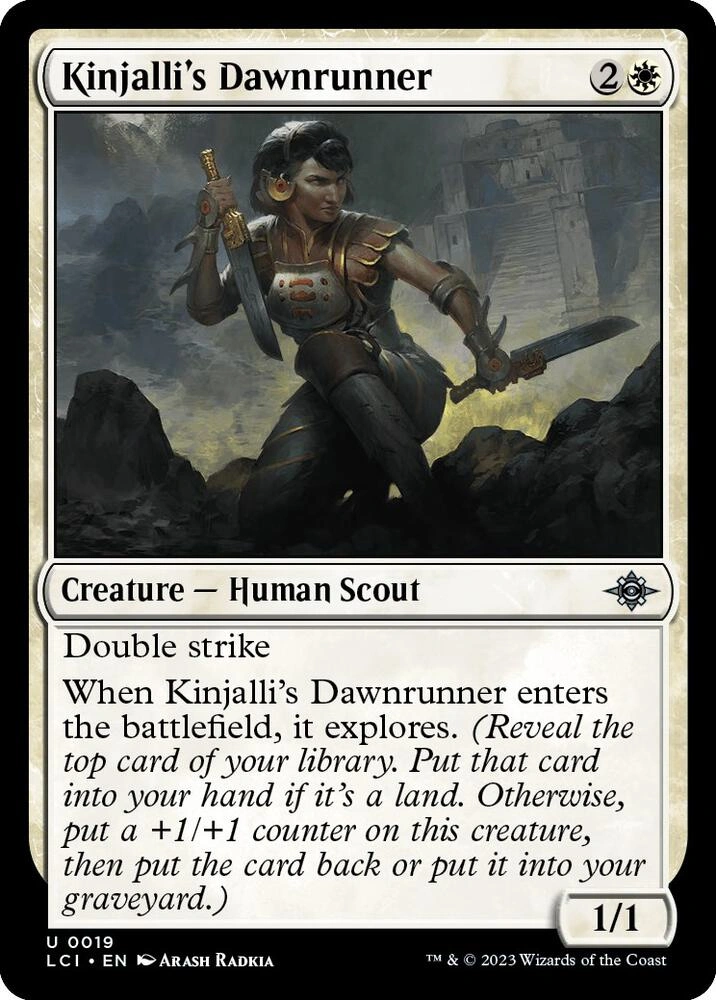 Kinjalli's Dawnrunner Foil