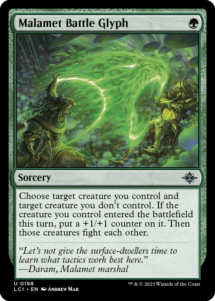 Malamet Battle Glyph Foil