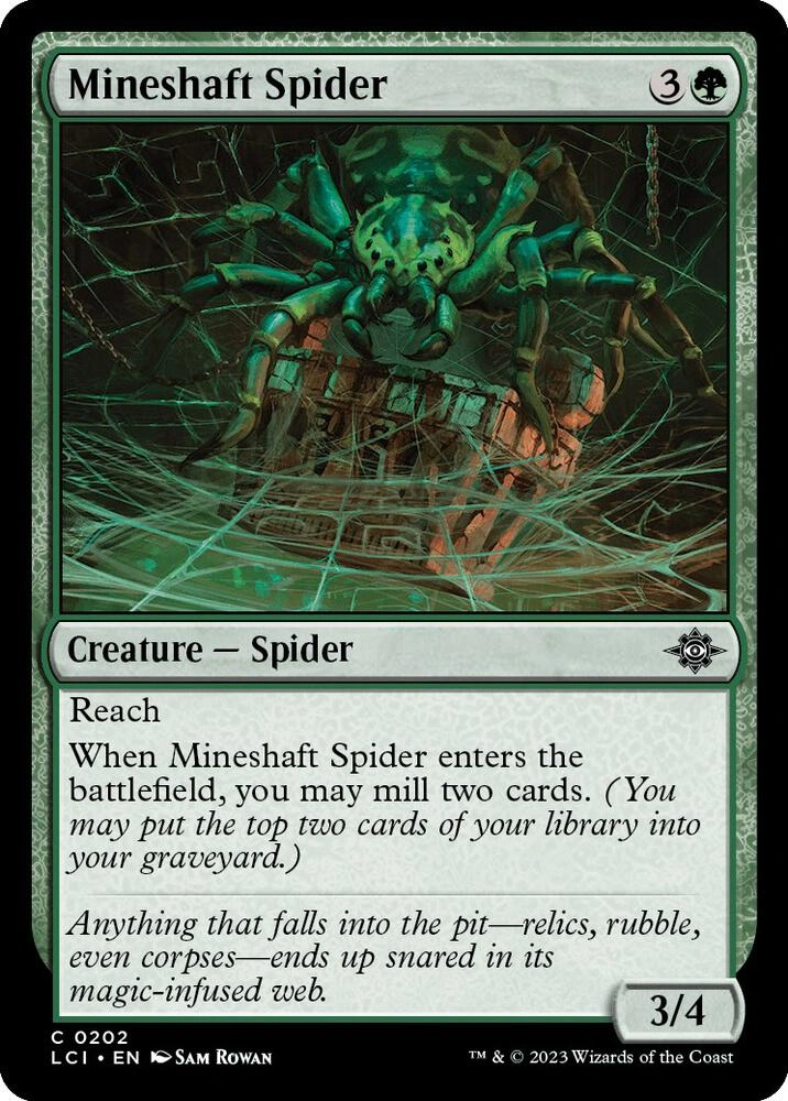 Mineshaft Spider Foil