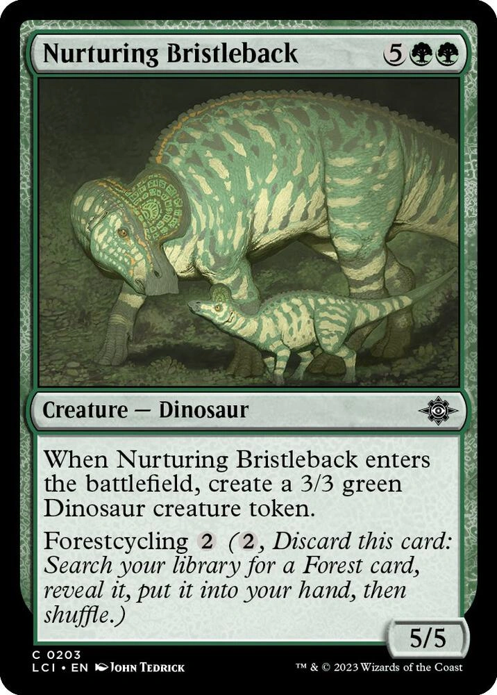 Nurturing Bristleback Foil
