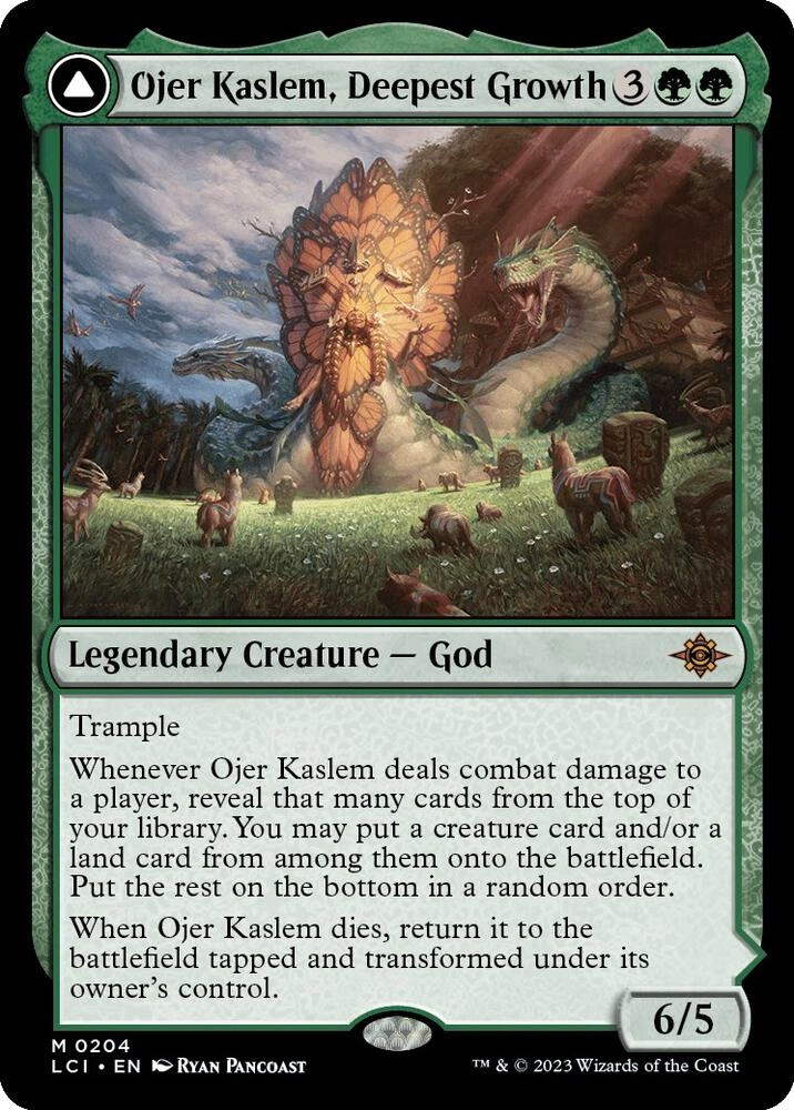 Ojer Kaslem, Deepest Growth Foil