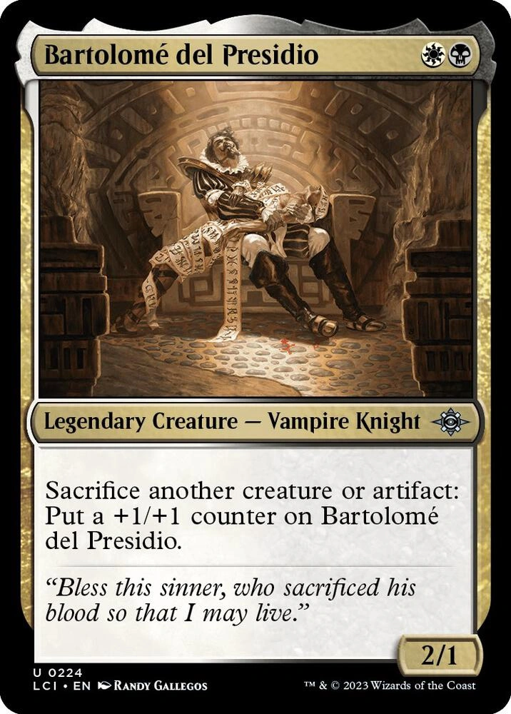 Bartolome del Presidio Foil