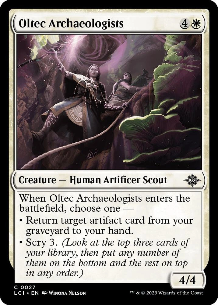 Oltec Archaeologists Foil