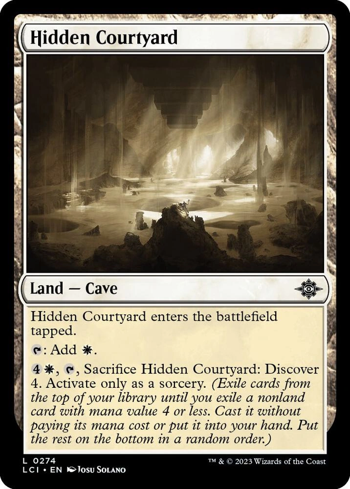 Hidden Courtyard Foil