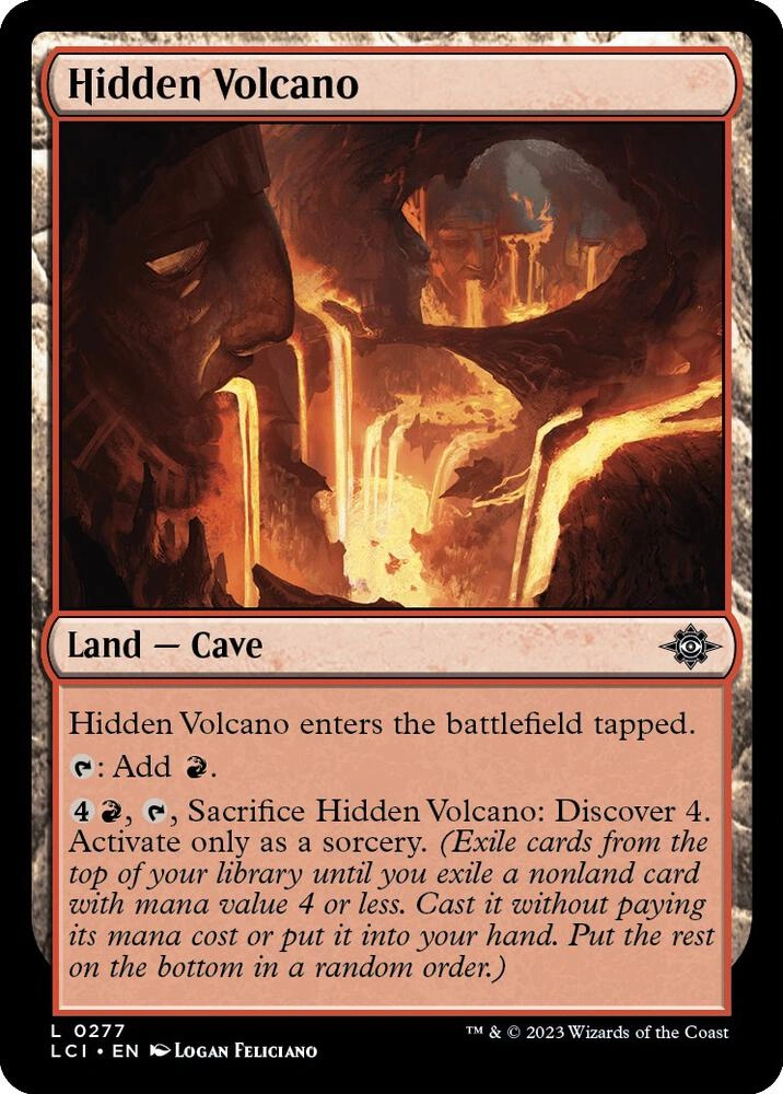 Hidden Volcano Foil