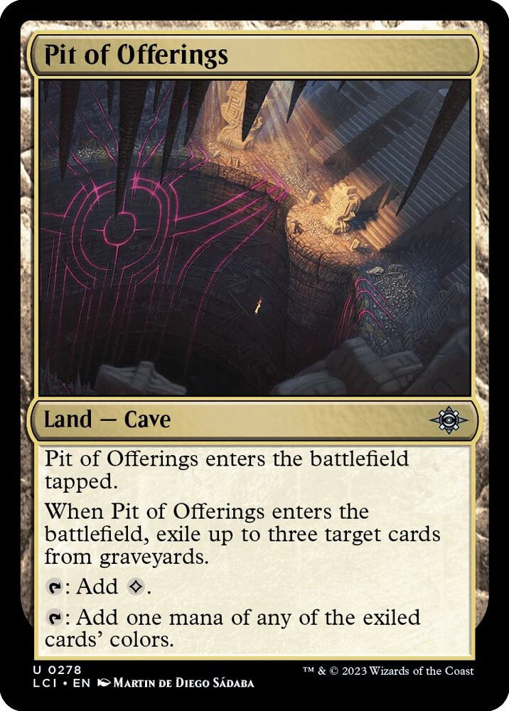 Pit of Offerings Foil