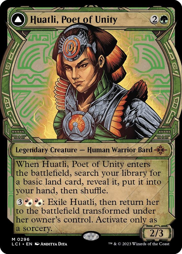 Huatli, Poet of Unity (Showcase) Foil