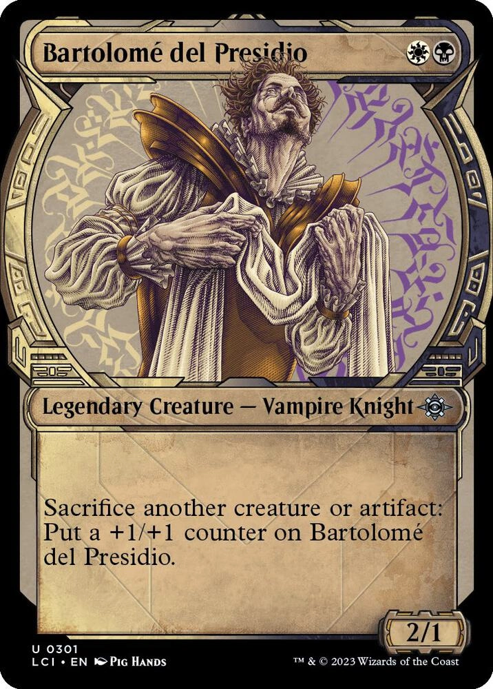 Bartolome del Presidio (Showcase) Foil