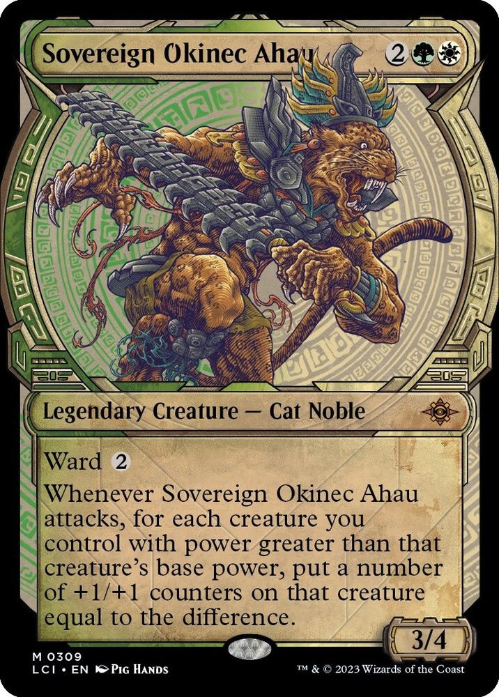Sovereign Okinec Ahau (Showcase) Foil