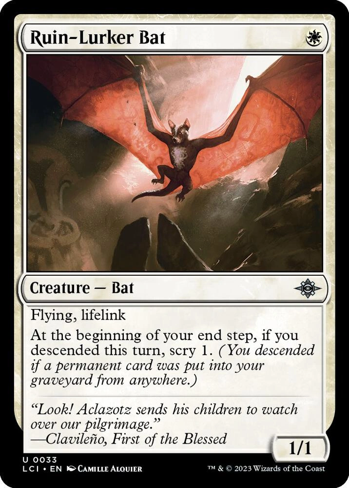 Ruin-Lurker Bat Foil
