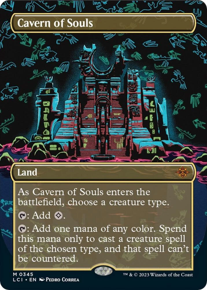 Cavern of Souls (0345) (Borderless) Foil