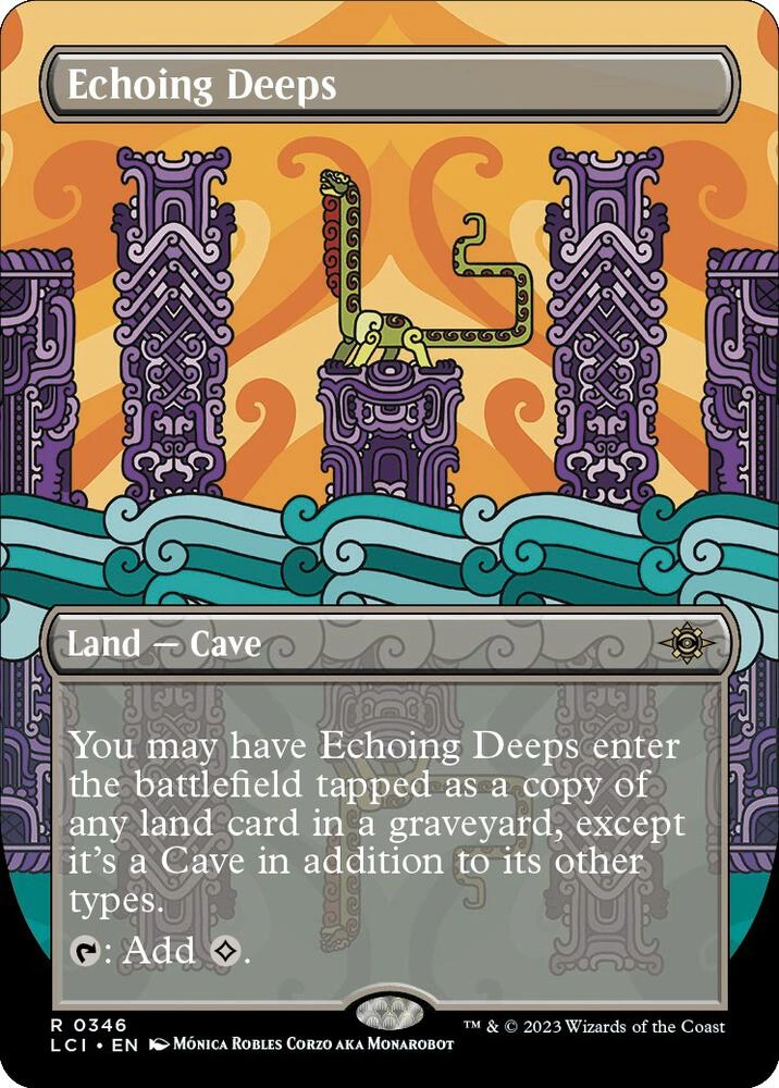 Echoing Deeps (Borderless) Foil