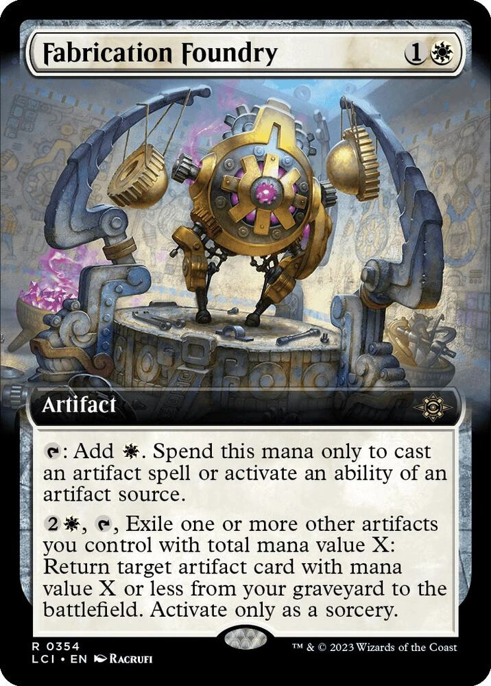 Fabrication Foundry (Extended Art) Foil