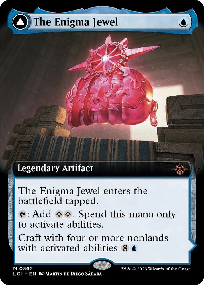 The Enigma Jewel (Extended Art) Foil