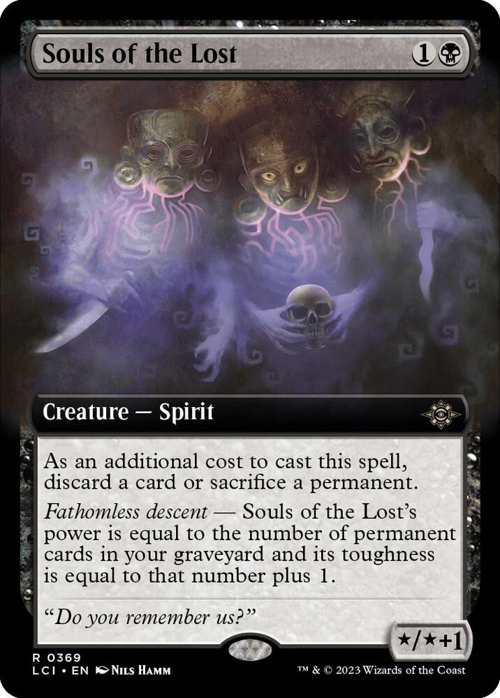 Souls of the Lost (Extended Art) Foil