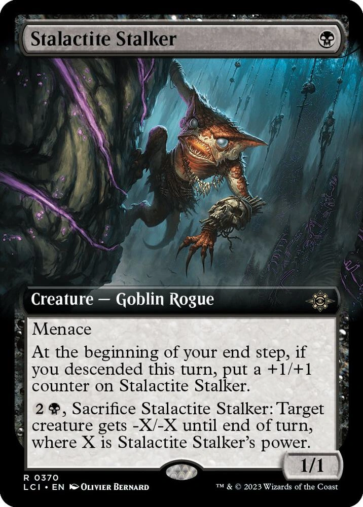 Stalactite Stalker (Extended Art) Foil