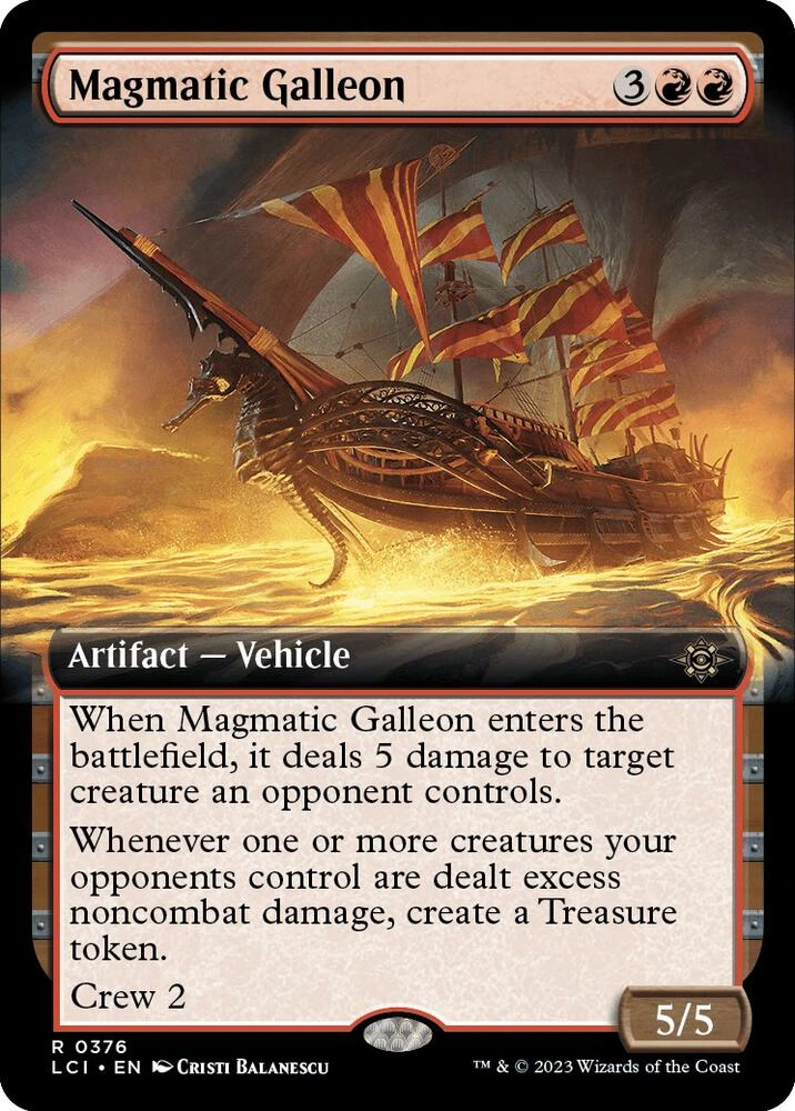 Magmatic Galleon (Extended Art)