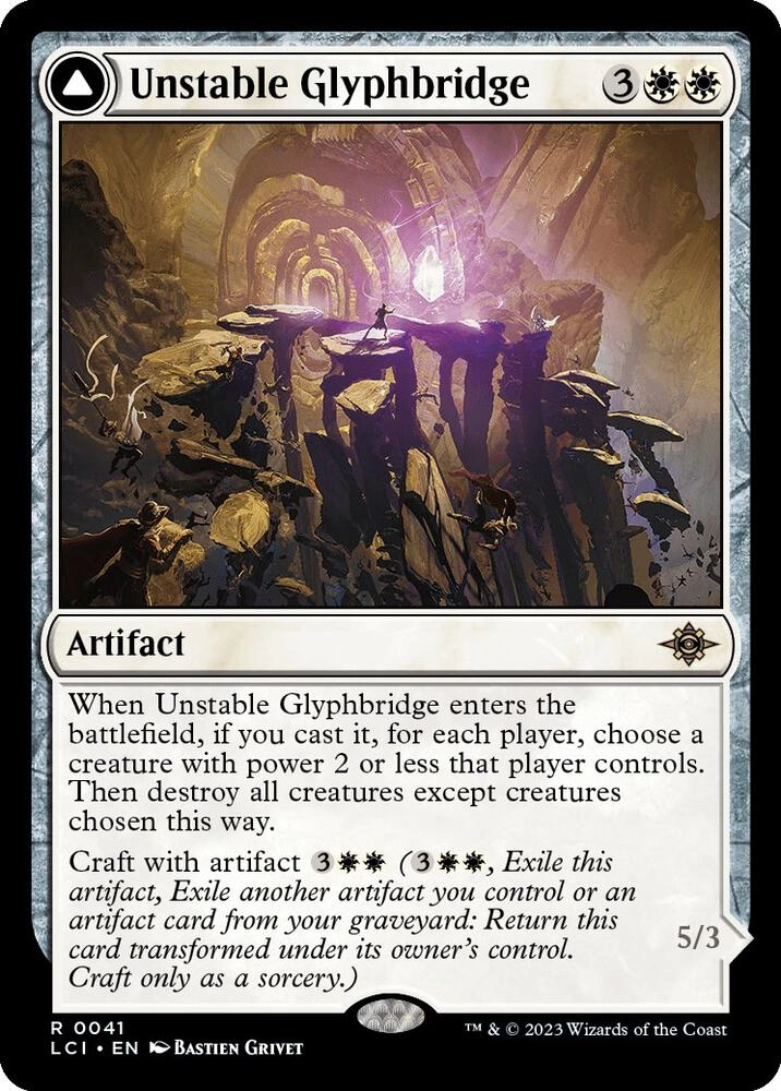 Unstable Glyphbridge Foil