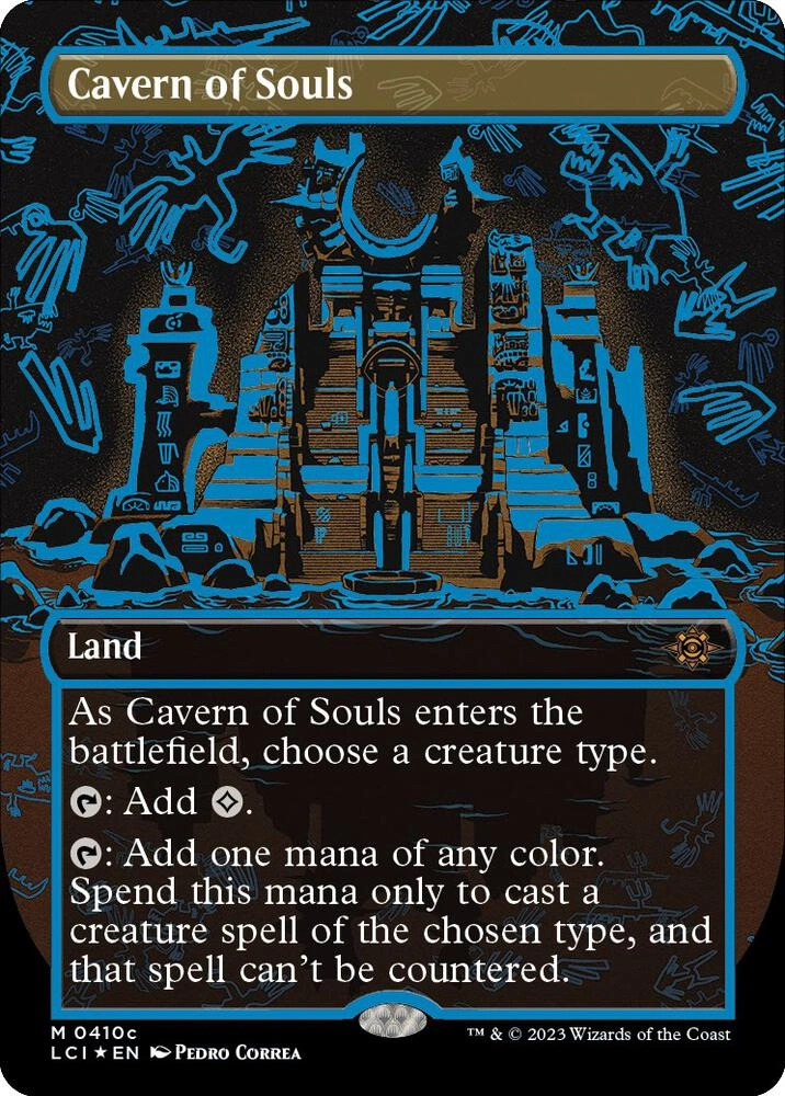 Cavern of Souls (0410c) (Borderless) Foil