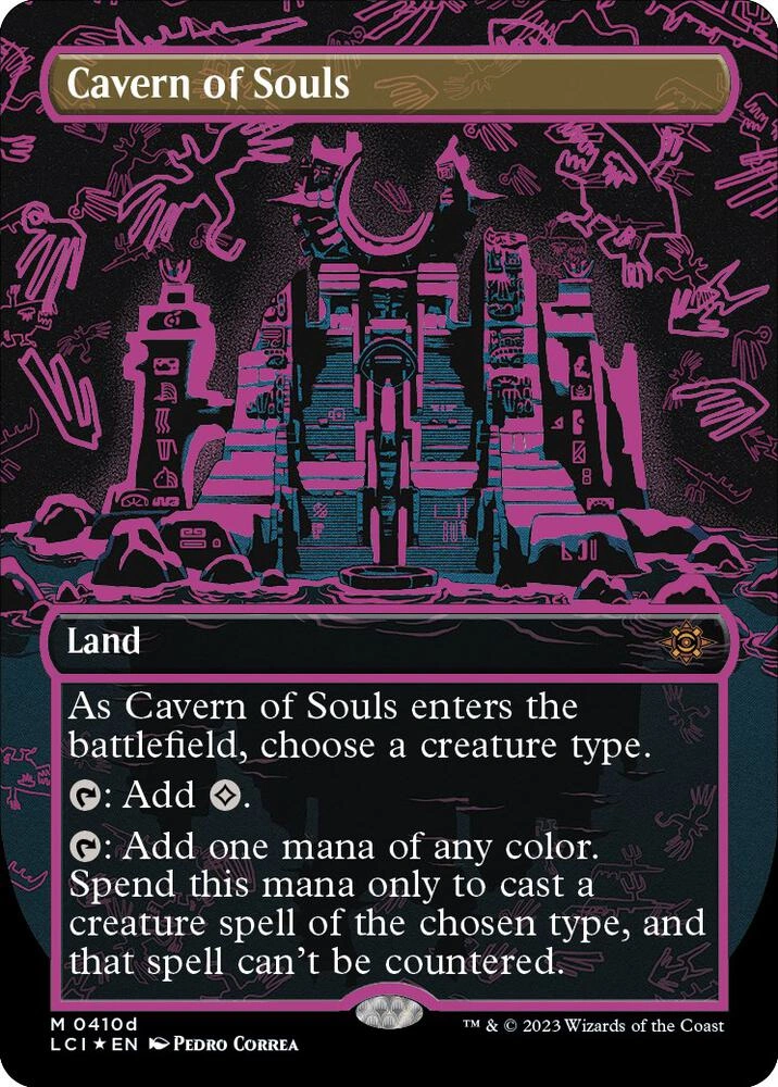 Cavern of Souls (0410d) (Borderless) Foil