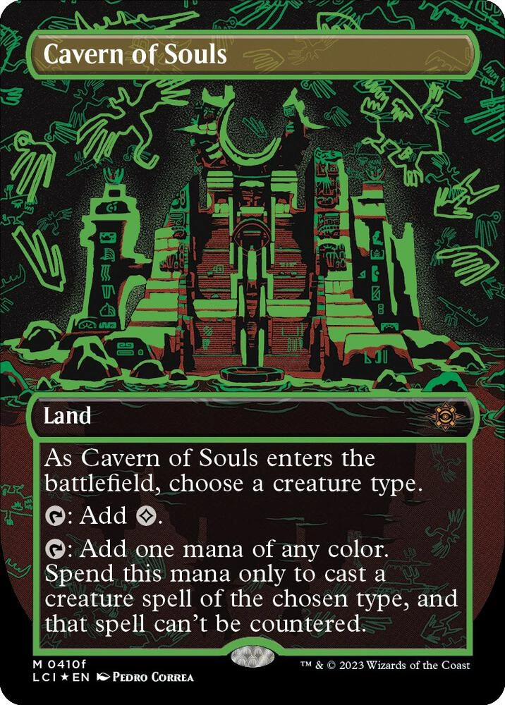 Cavern of Souls (0410f) (Borderless) Foil
