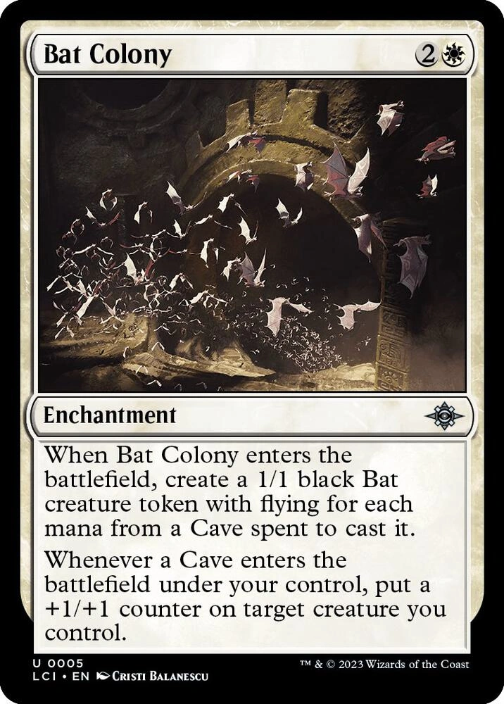 Bat Colony Foil