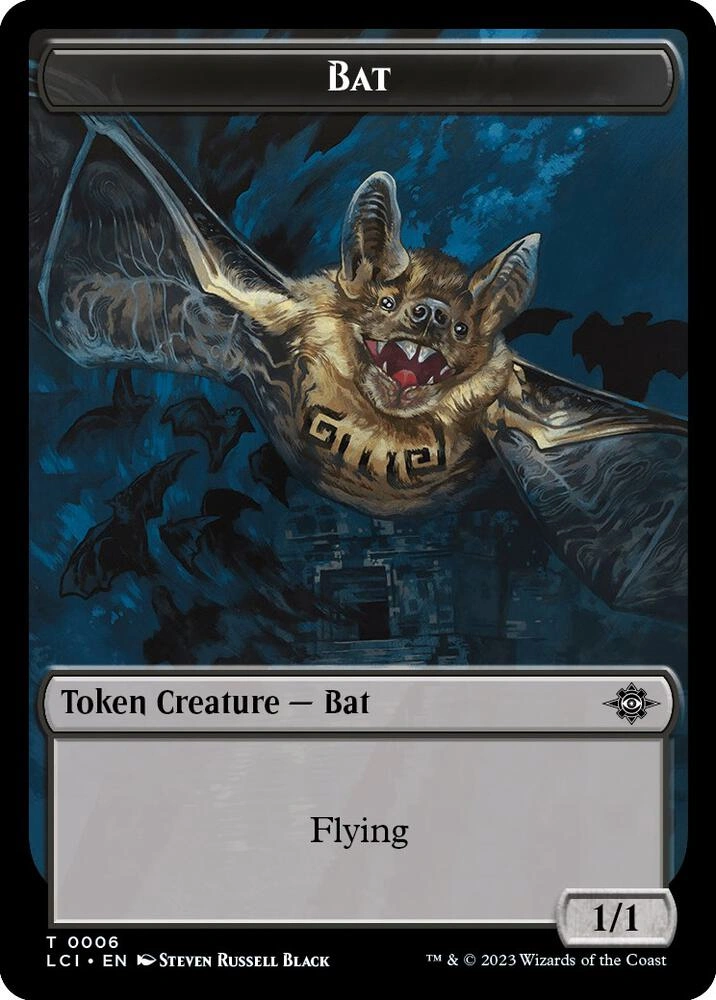 Bat // Vampire (0004) Double-Sided Token Foil