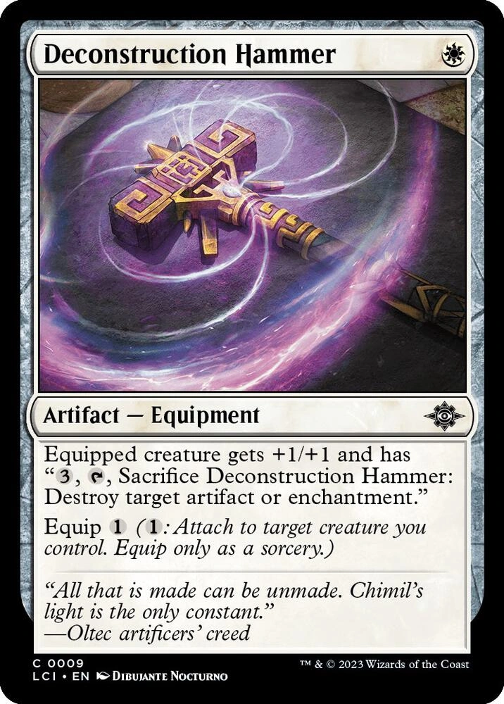 Deconstruction Hammer Foil