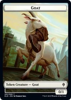 Goat // Food (017) Double-Sided Token Foil 1 // 16