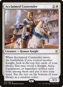 Acclaimed Contender 1