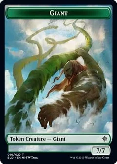 Giant // Food (018) Double-Sided Token Foil 10 // 18