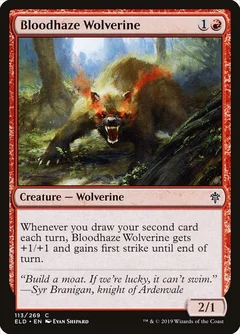 Bloodhaze Wolverine Foil 113