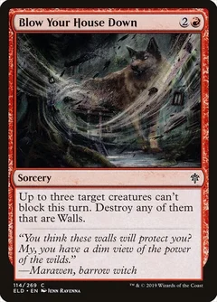 Blow Your House Down Foil 114