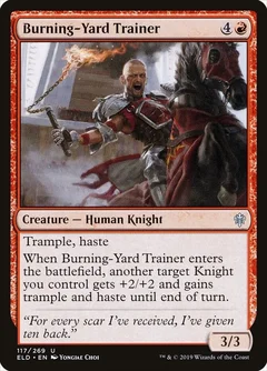 Burning-Yard Trainer Foil 117