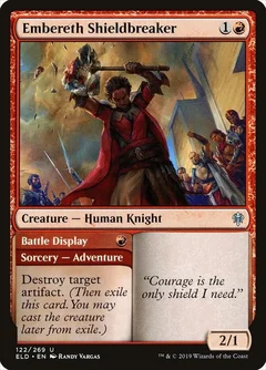Embereth Shieldbreaker Foil 122